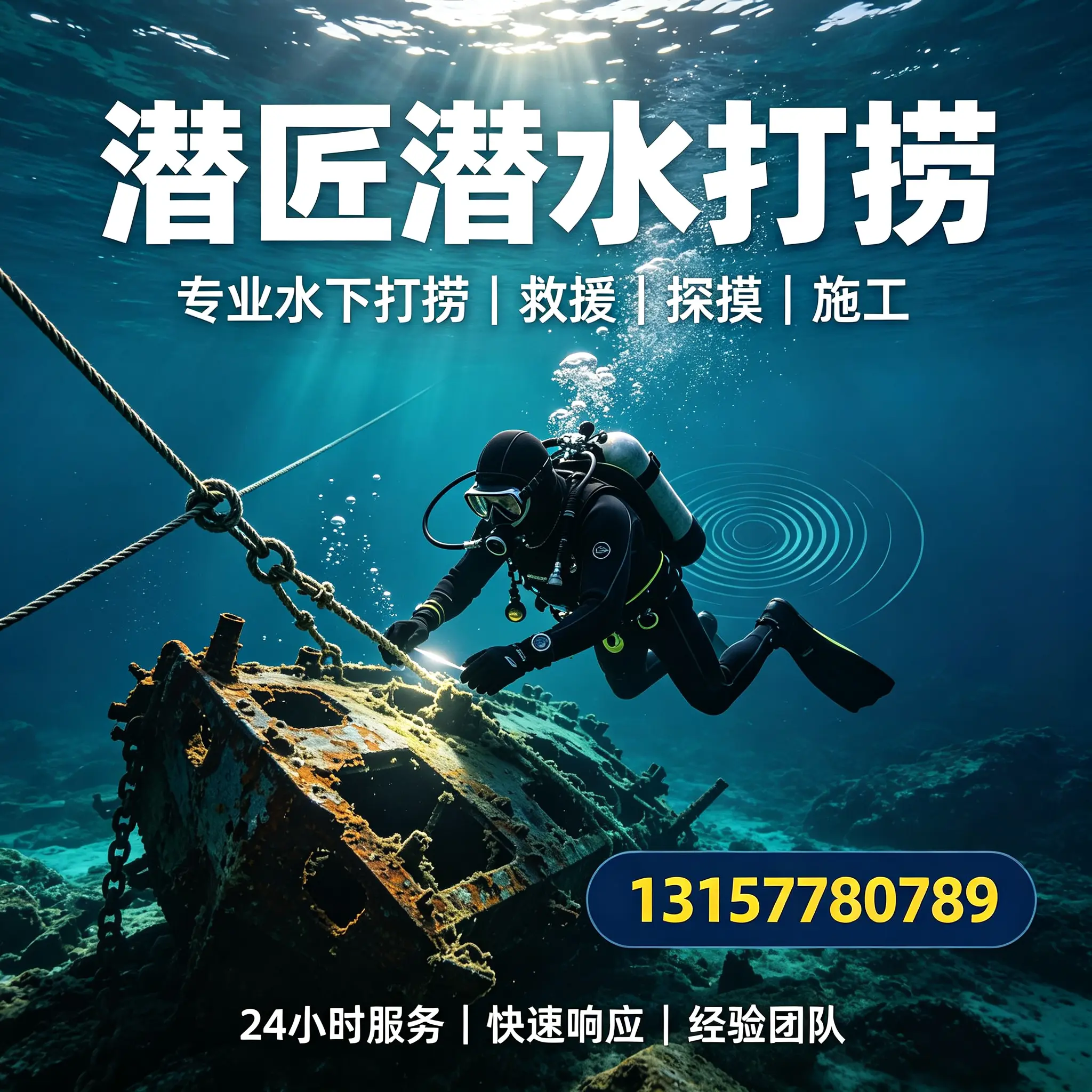 辛集水下打捞作业服务产品